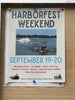 Sign advertising Sag Harbor Harborfest September 19-20.